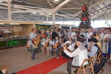 Narea abre como recova con ambiente navideño y de satisfacción general (Foto Francisco Javier Santana y TA)